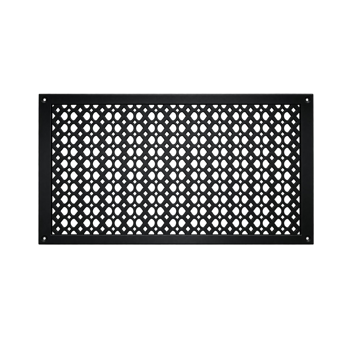 16" x 24" Air Return Grille Cast Aluminum | VR100 Tudor Mushroom Design Vent Cover | Wall, Ceiling & Floor | HVAC Register
