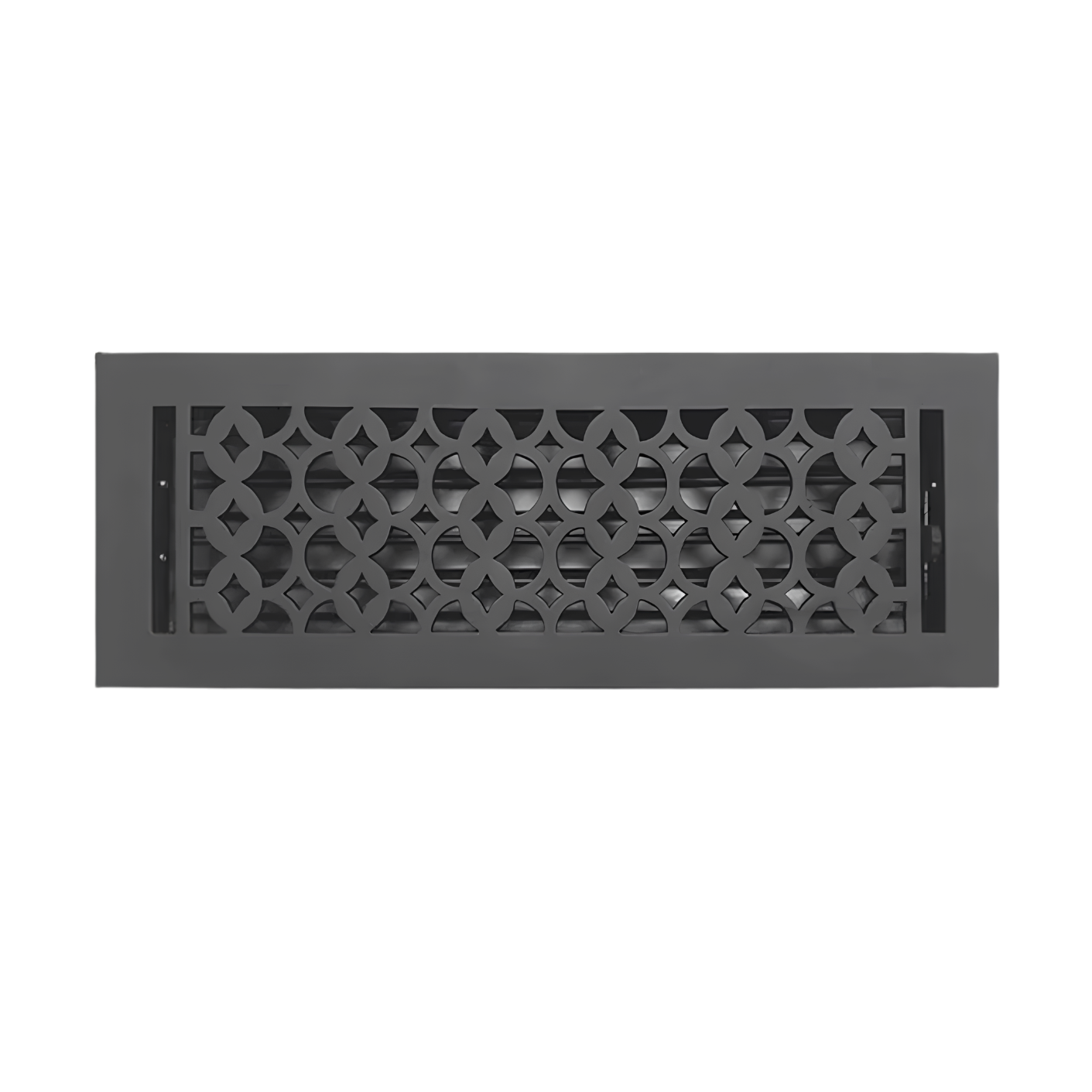 Floor register with white background