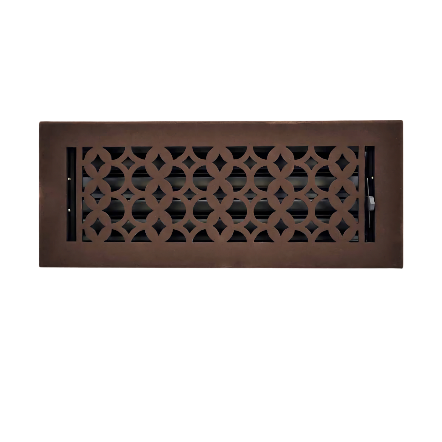 Floor register brown color