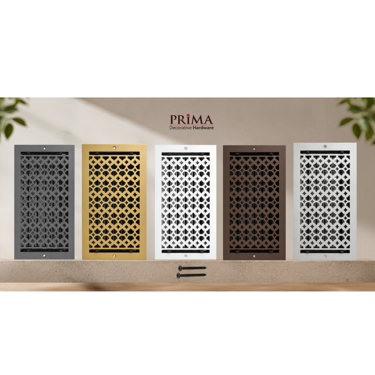 Combination of floor register 

