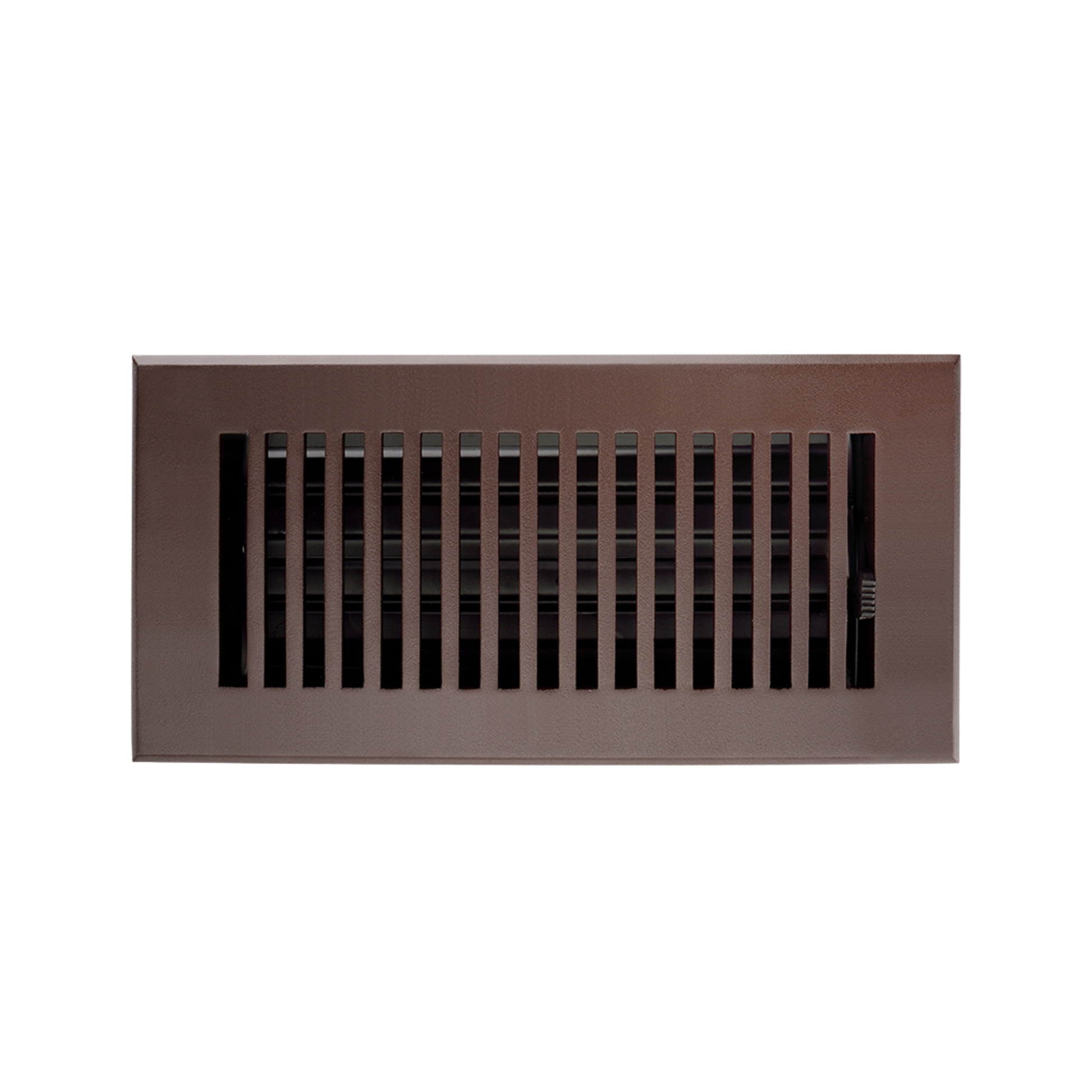 brown floor register in a white background