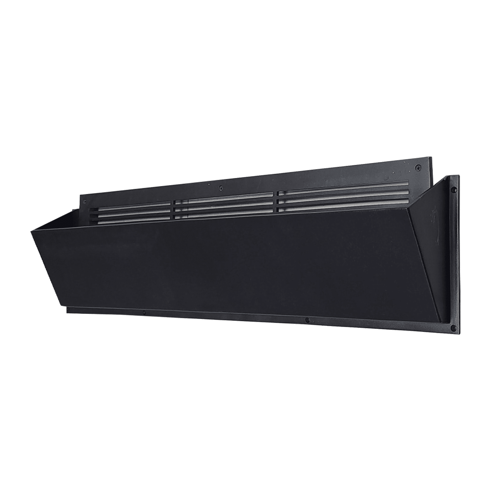 Floor Vent Air Deflector / Diverter – 30″, Covers Mostly 4″X30″, 6″X30″ And 8″X30″, Vent Duct Openings, Decorative HVAC Duct Cover - Heavy Duty Cast Aluminum Metal Powder Coated Re-Paintable For Floors and Wall - Modern Design