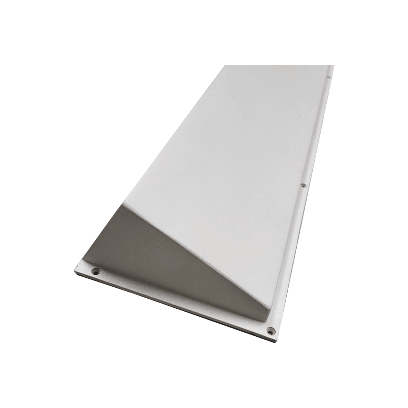 Floor Vent Air Deflector / Diverter – 30″, Covers Mostly 4″X30″, 6″X30″ And 8″X30″, Vent Duct Openings, Decorative HVAC Duct Cover - Heavy Duty Cast Aluminum Metal Powder Coated Re-Paintable For Floors and Wall - Modern Design