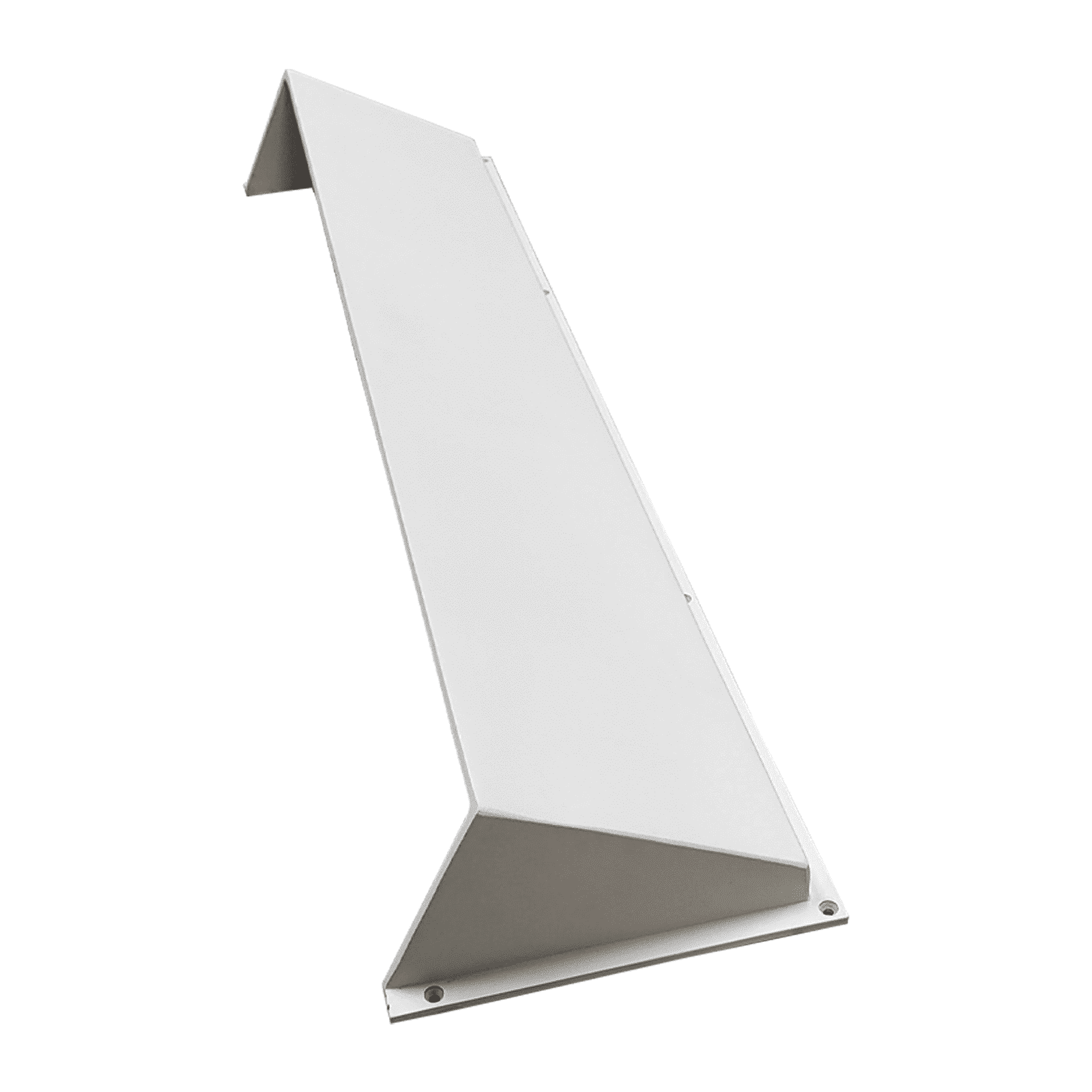 Floor Vent Air Deflector / Diverter – 30″, Covers Mostly 4″X30″, 6″X30″ And 8″X30″, Vent Duct Openings, Decorative HVAC Duct Cover - Heavy Duty Cast Aluminum Metal Powder Coated Re-Paintable For Floors and Wall - Modern Design