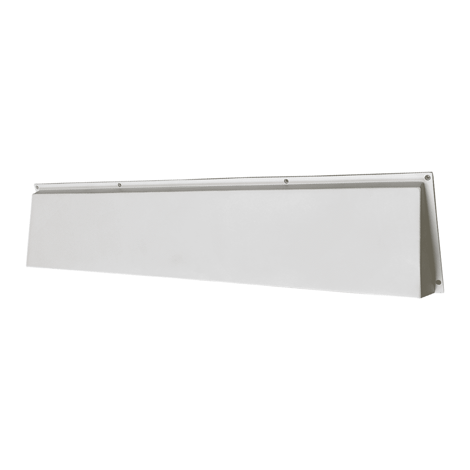 Floor Vent Air Deflector / Diverter – 30″, Covers Mostly 4″X30″, 6″X30″ And 8″X30″, Vent Duct Openings, Decorative HVAC Duct Cover - Heavy Duty Cast Aluminum Metal Powder Coated Re-Paintable For Floors and Wall - Modern Design