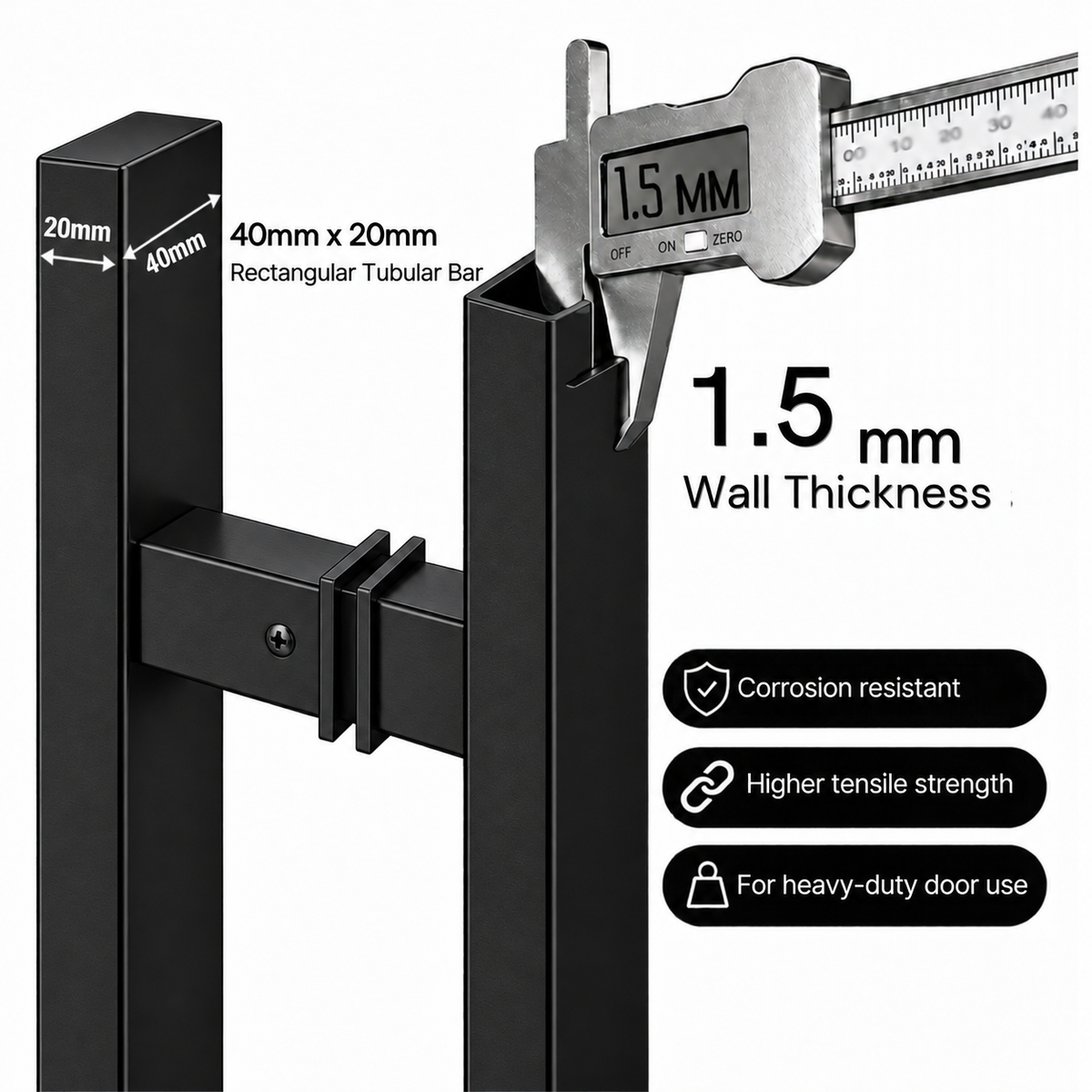 Rectangle tubular premium stainless measurement