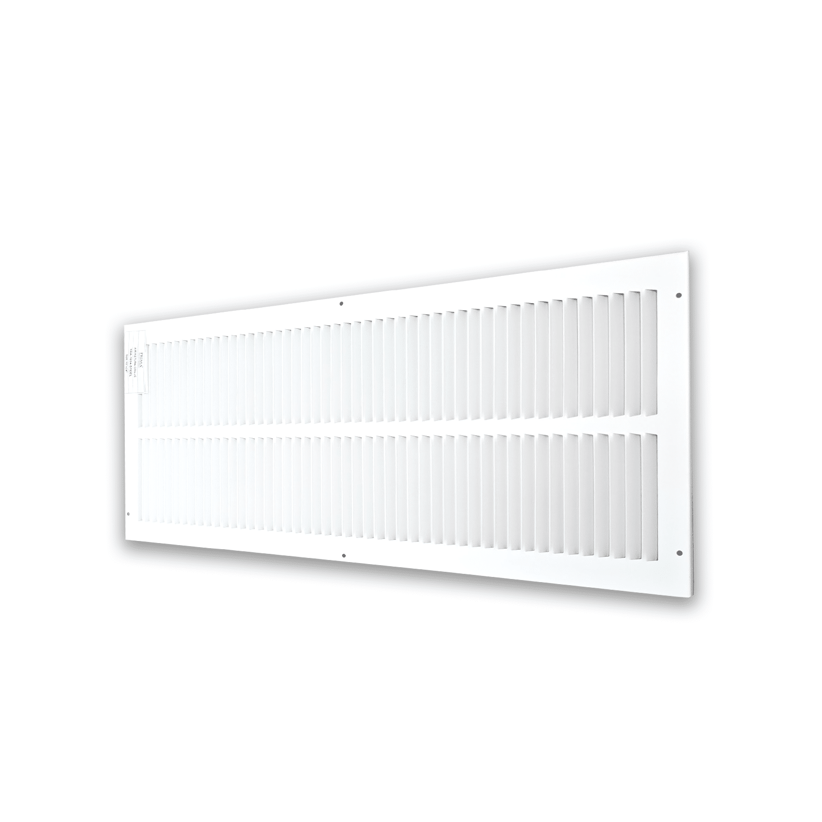 Grille de retour d'air 1 RA 10"x24" pour mur latéral et plafond