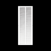 Grille de retour d'air 1 RA 10"x30" pour mur latéral et plafond