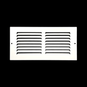 Grille de retour d'air 1 RA 10"x4" pour mur latéral et plafond