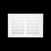 Grille de retour d'air 1 RA 10"x6" pour mur latéral et plafond