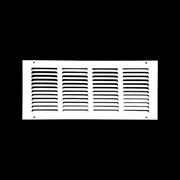 Grille de retour d'air 1 RA 16"x6" pour mur latéral et plafond