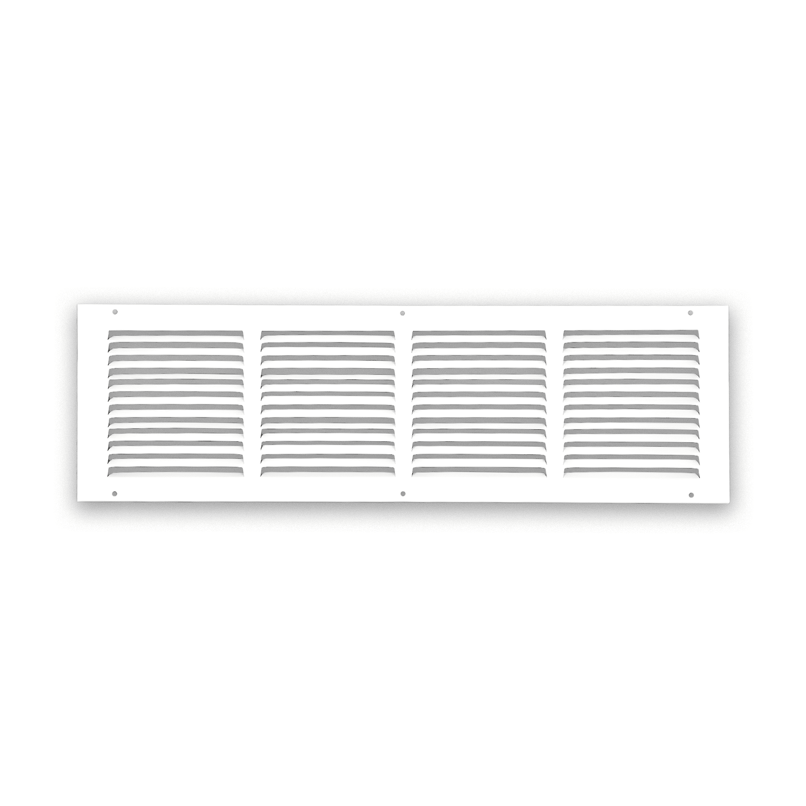 Grille de retour d'air 1 RA 24"x6" pour mur latéral et plafond