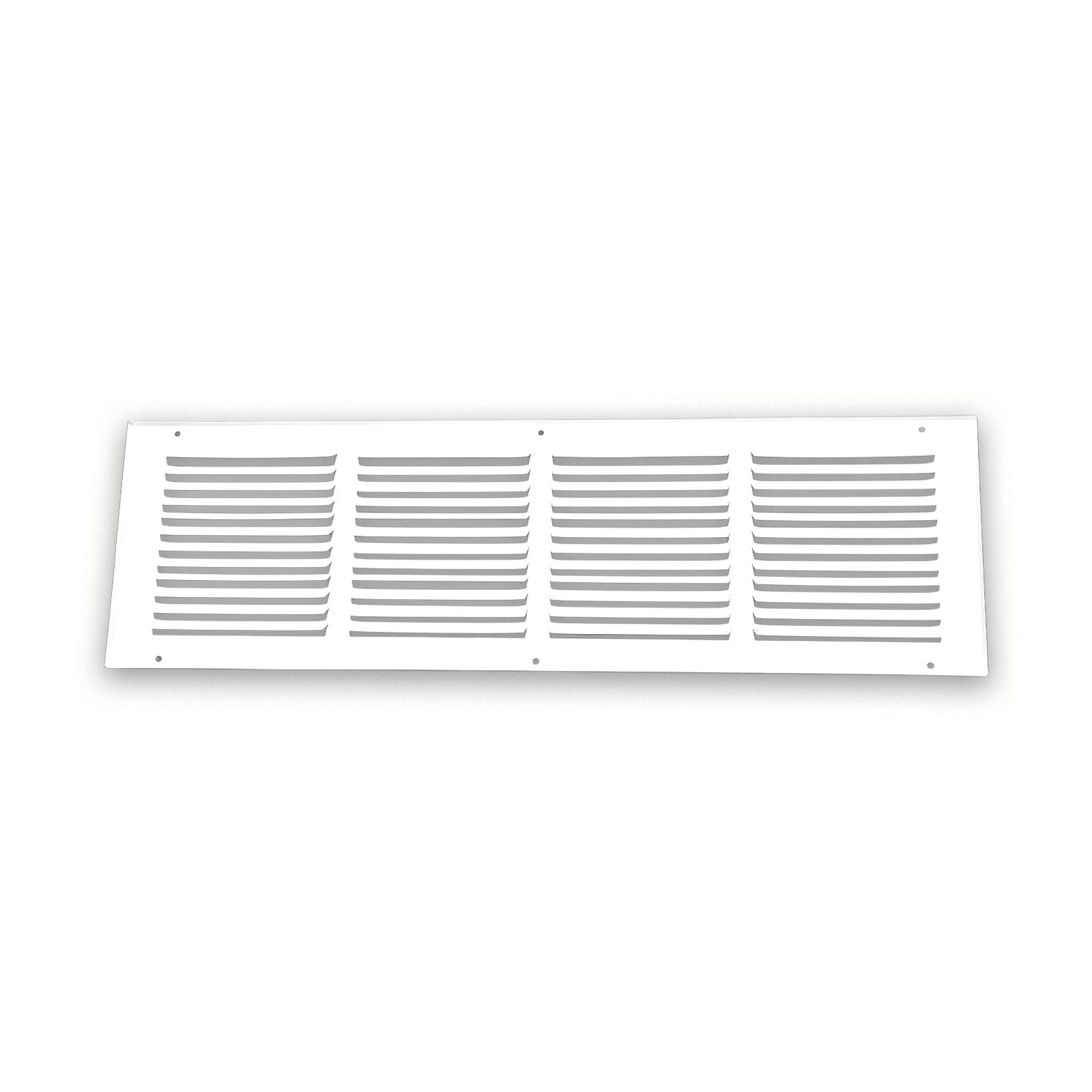 Grille de retour d'air 1 RA 24"x6" pour mur latéral et plafond