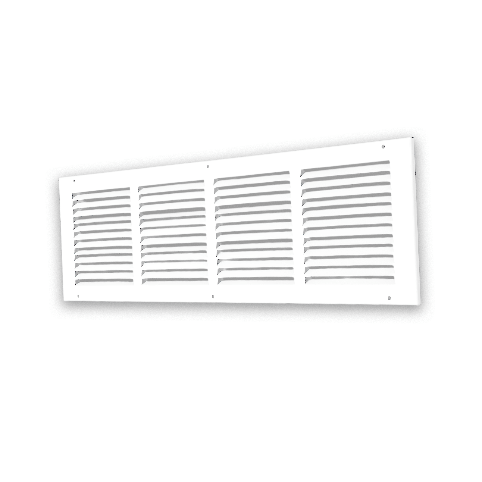 Grille de retour d'air 1 RA 24"x8" pour mur latéral et plafond