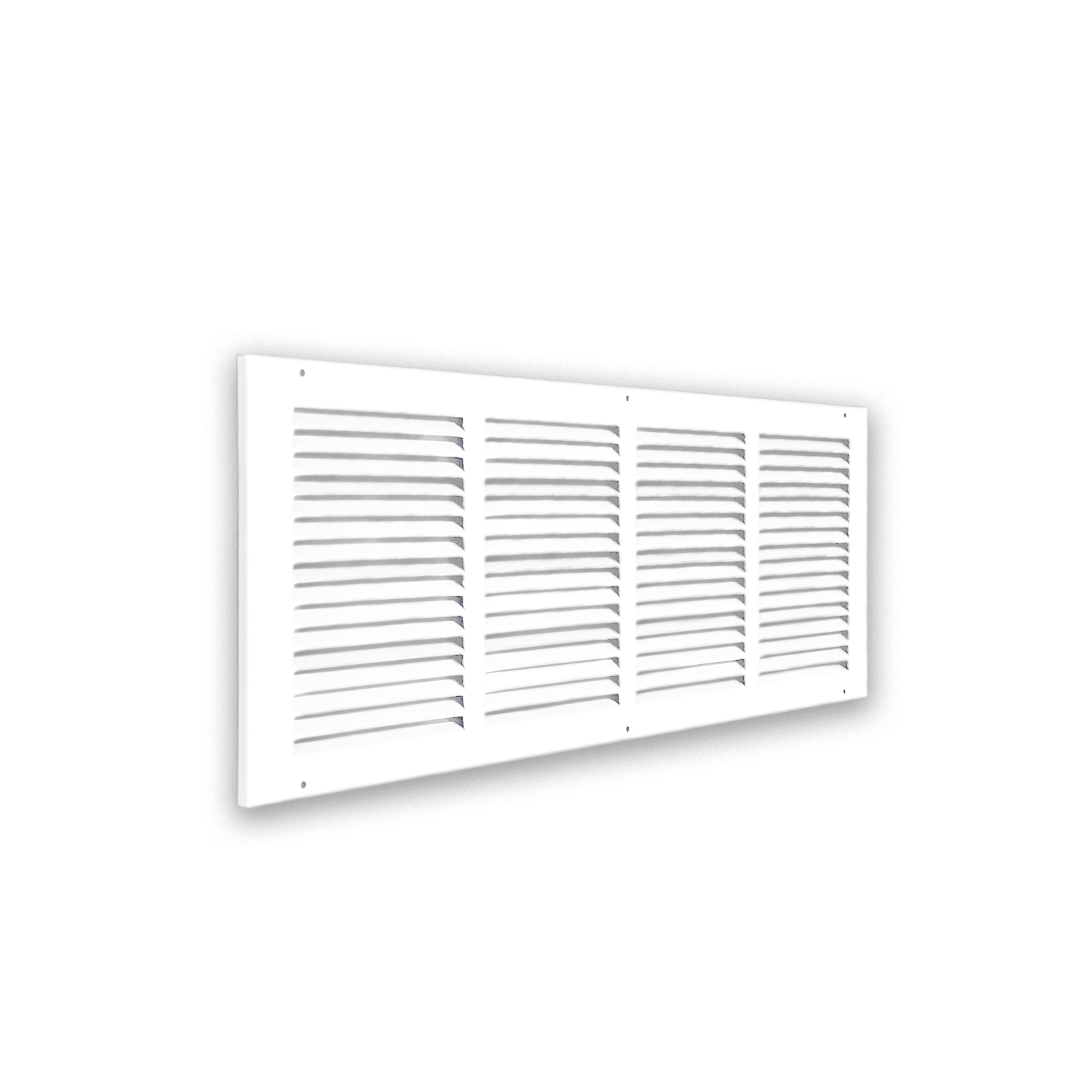 Grille de retour d'air 1 RA 24"x8" pour mur latéral et plafond