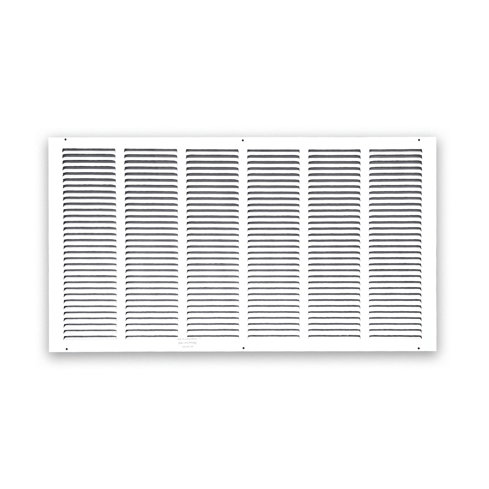 Grille de retour d'air 1 RA 30"x16" pour mur latéral et plafond