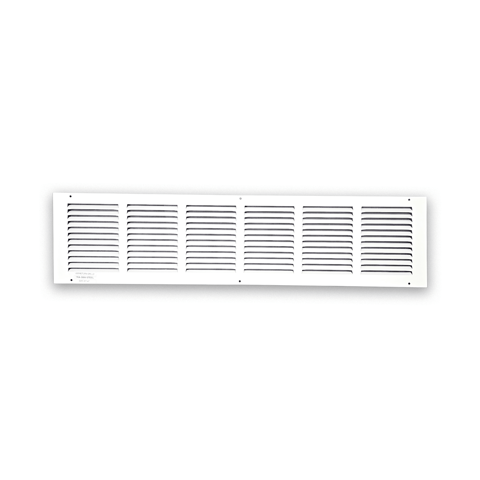 Grille de retour d'air 1 RA 30"x6" pour mur latéral et plafond
