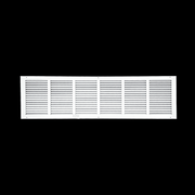 Grille de retour d'air 1 RA 36"x8" pour mur latéral et plafond
