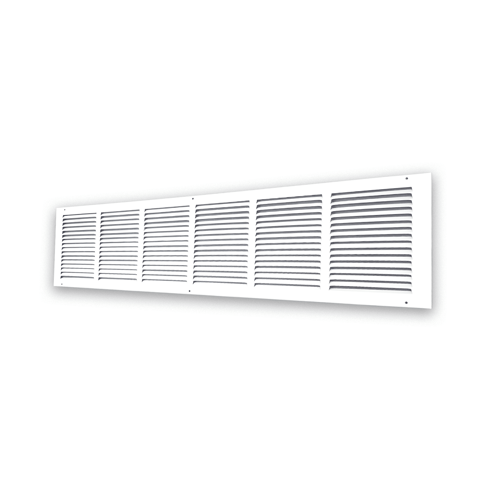 Grille de retour d'air 1 RA 36"x8" pour mur latéral et plafond