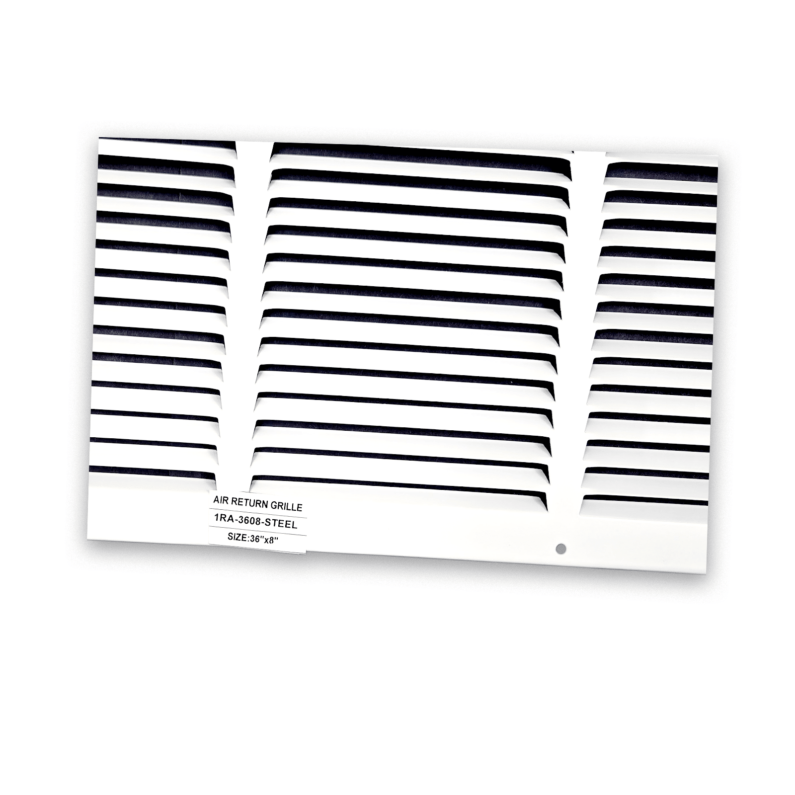 Grille de retour d'air 1 RA 36"x8" pour mur latéral et plafond