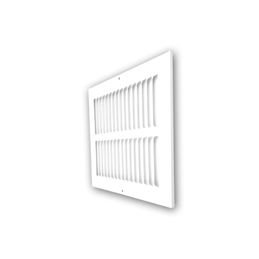 Grille de retour d'air 1 RA 8"x8" pour mur latéral et plafond
