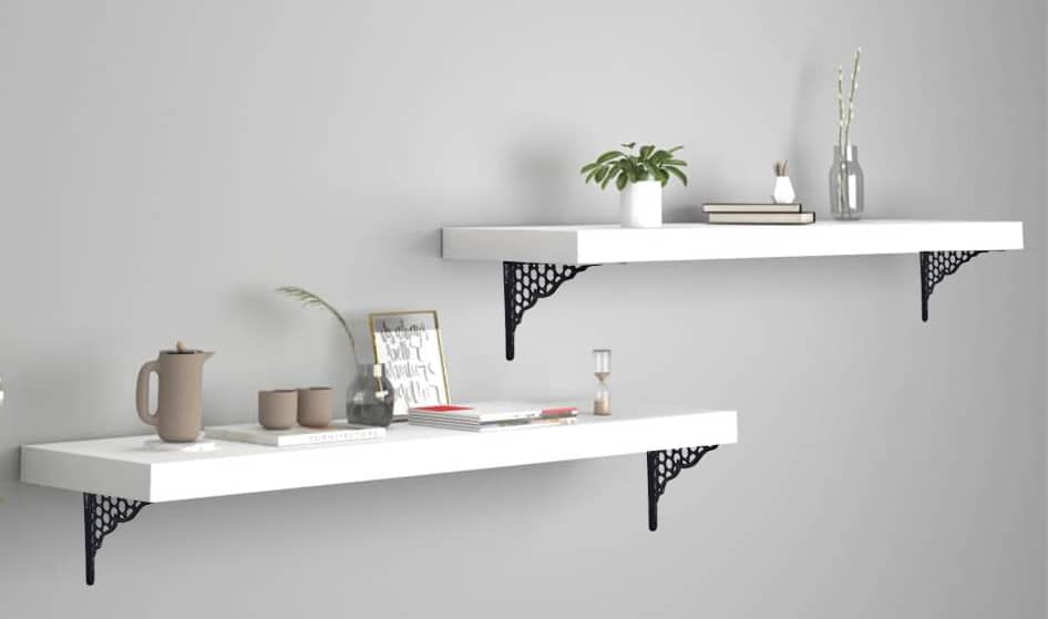 Supports d'étagère en fonte - BA9716