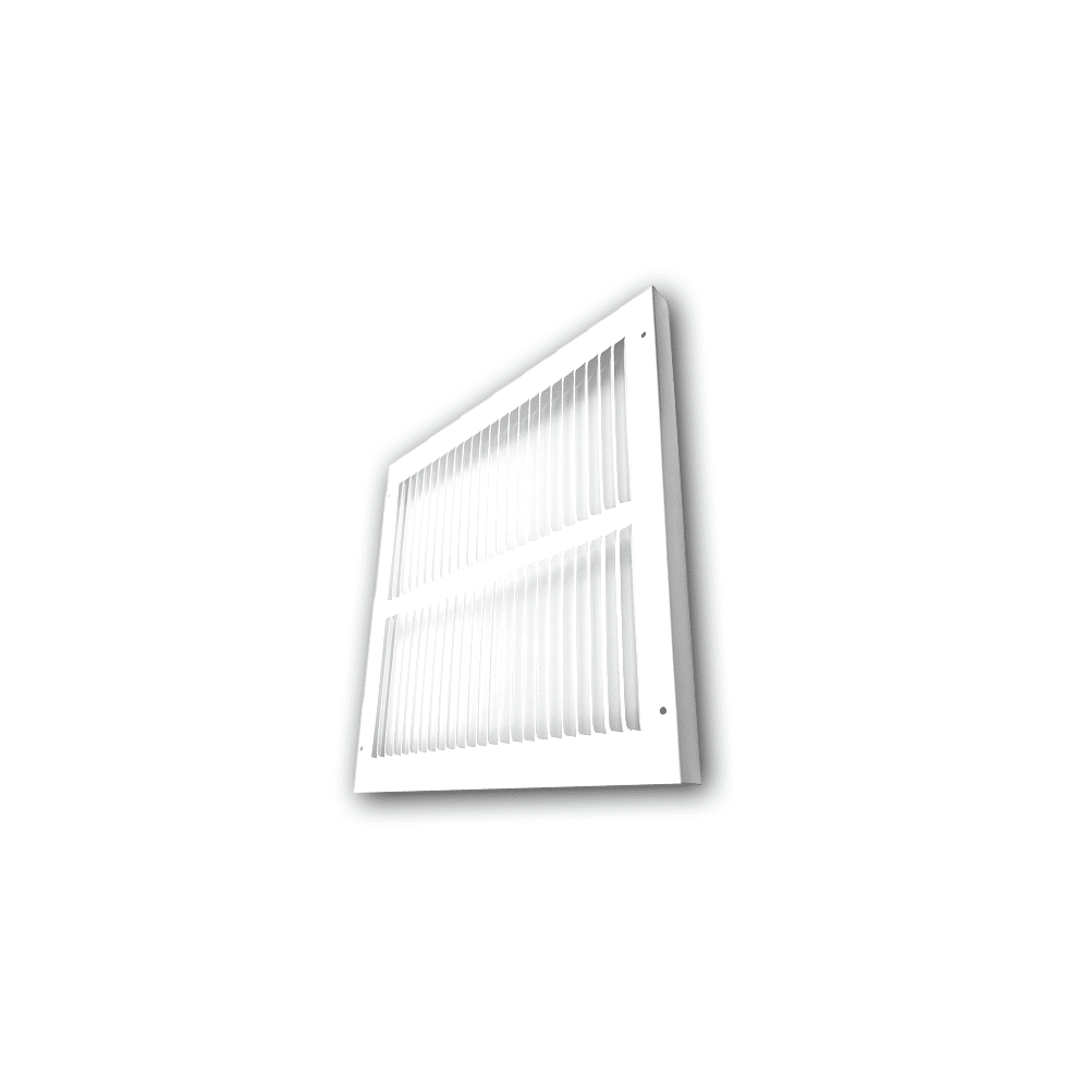 Grille de retour d'air pour plinthe BRA 12"x12"