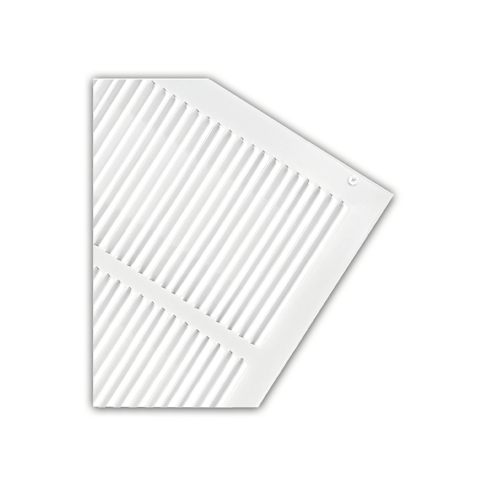 Grille de retour d'air pour plinthe BRA 14"x14"