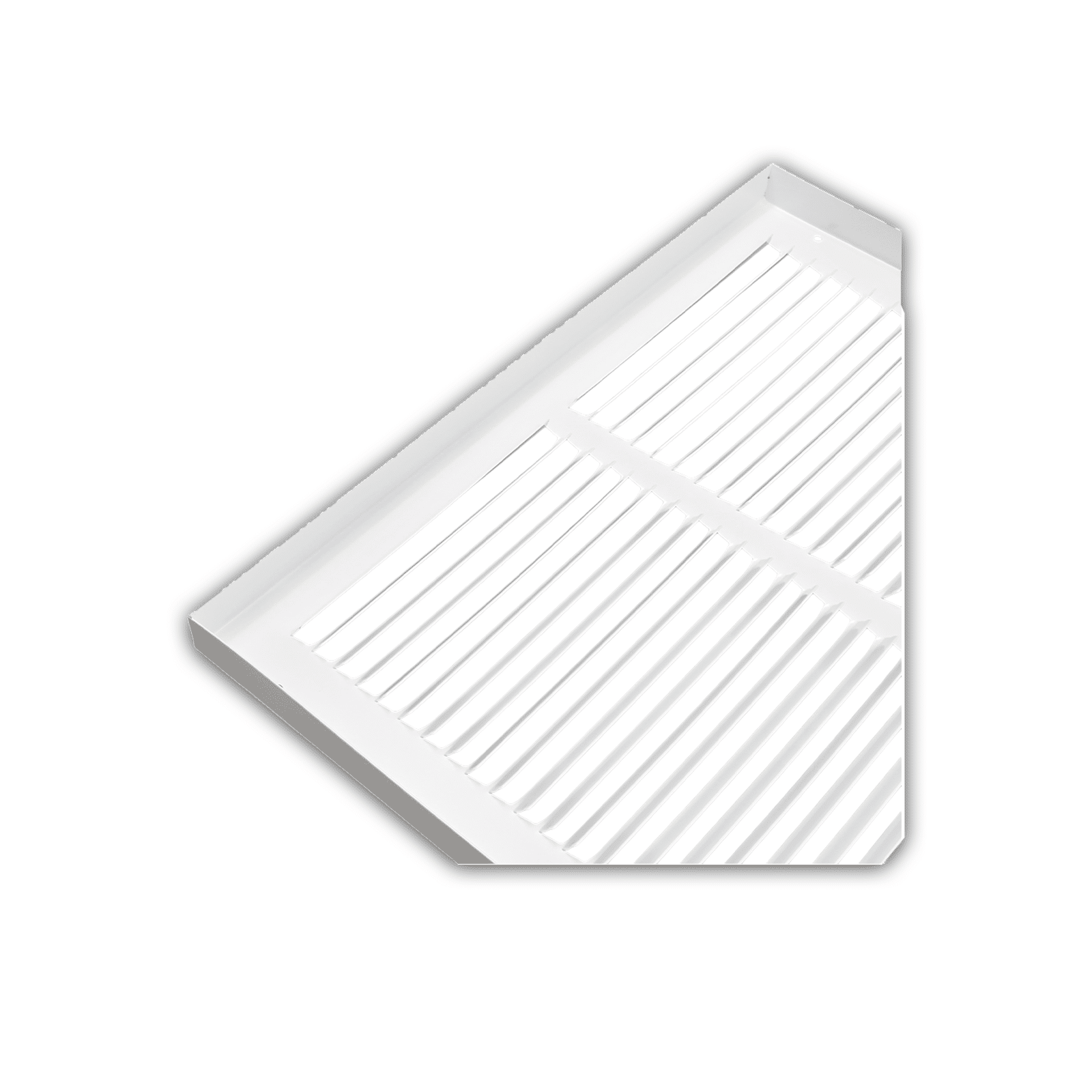 Grille de retour d'air pour plinthe BRA 14"x14"