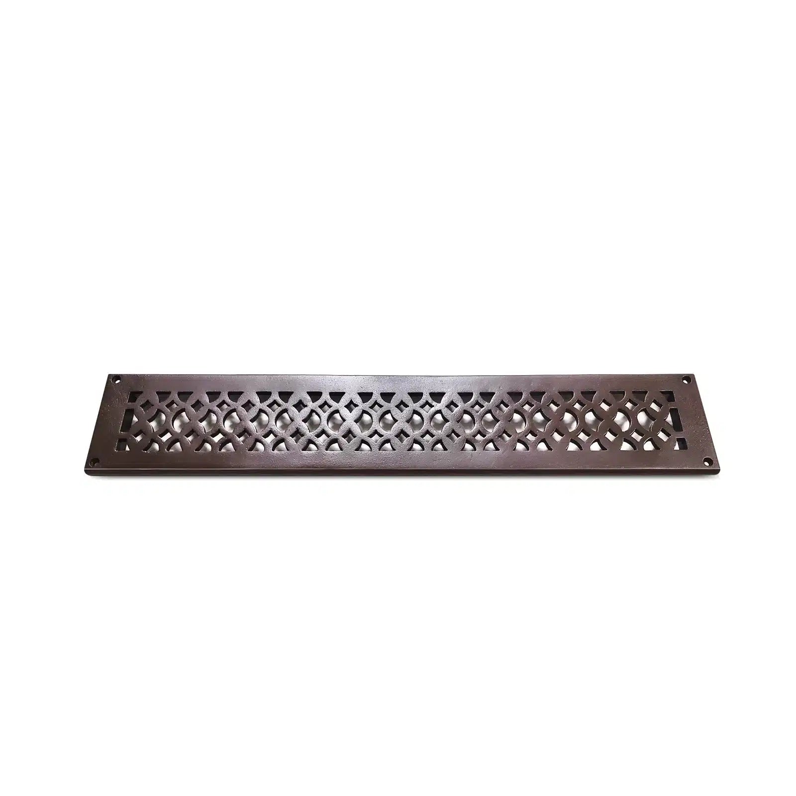 Decorative metal grate 