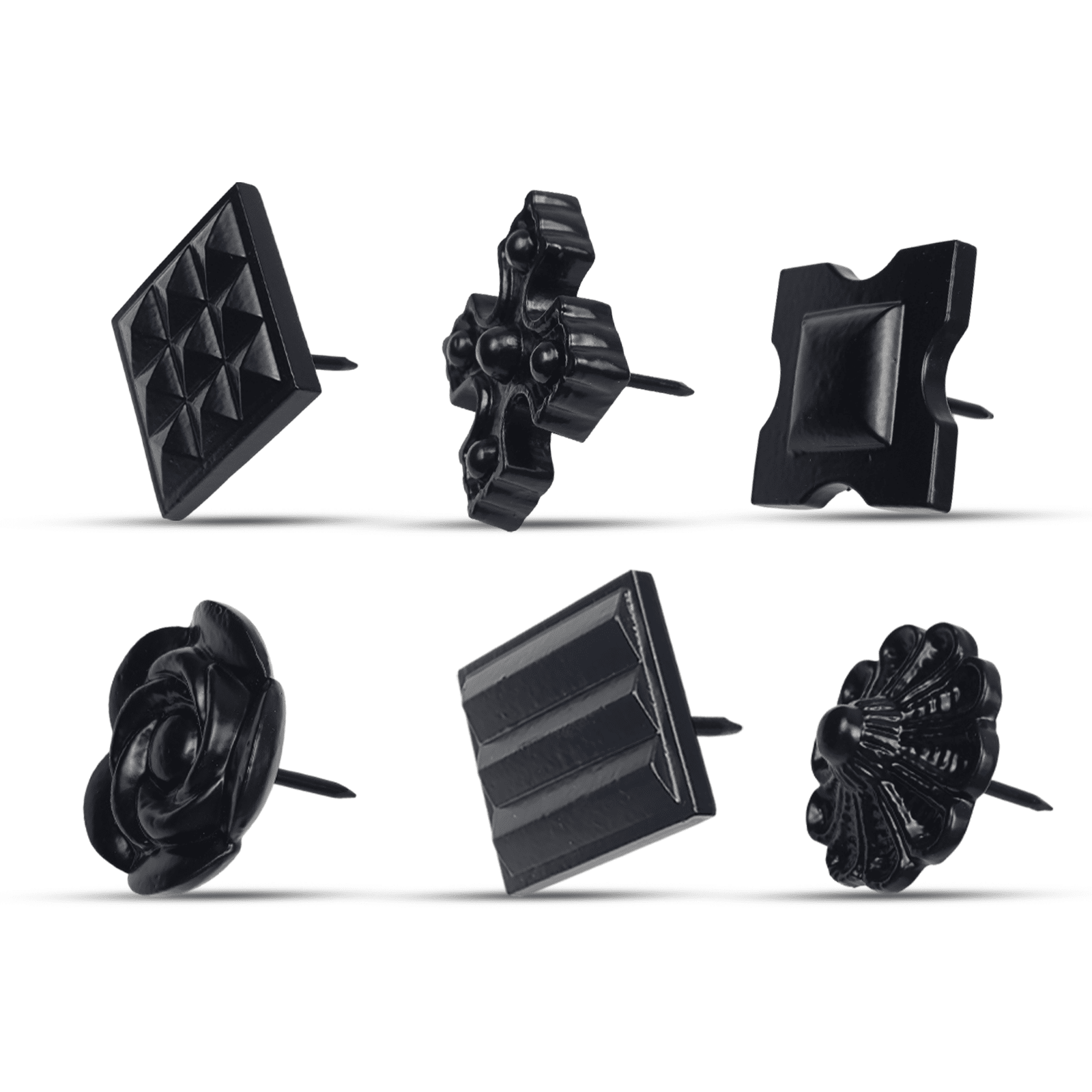 Clous décoratifs Rose Bloom Clavos pour portes, meubles, armoires et portails, clôtures de jardin et meubles rustiques