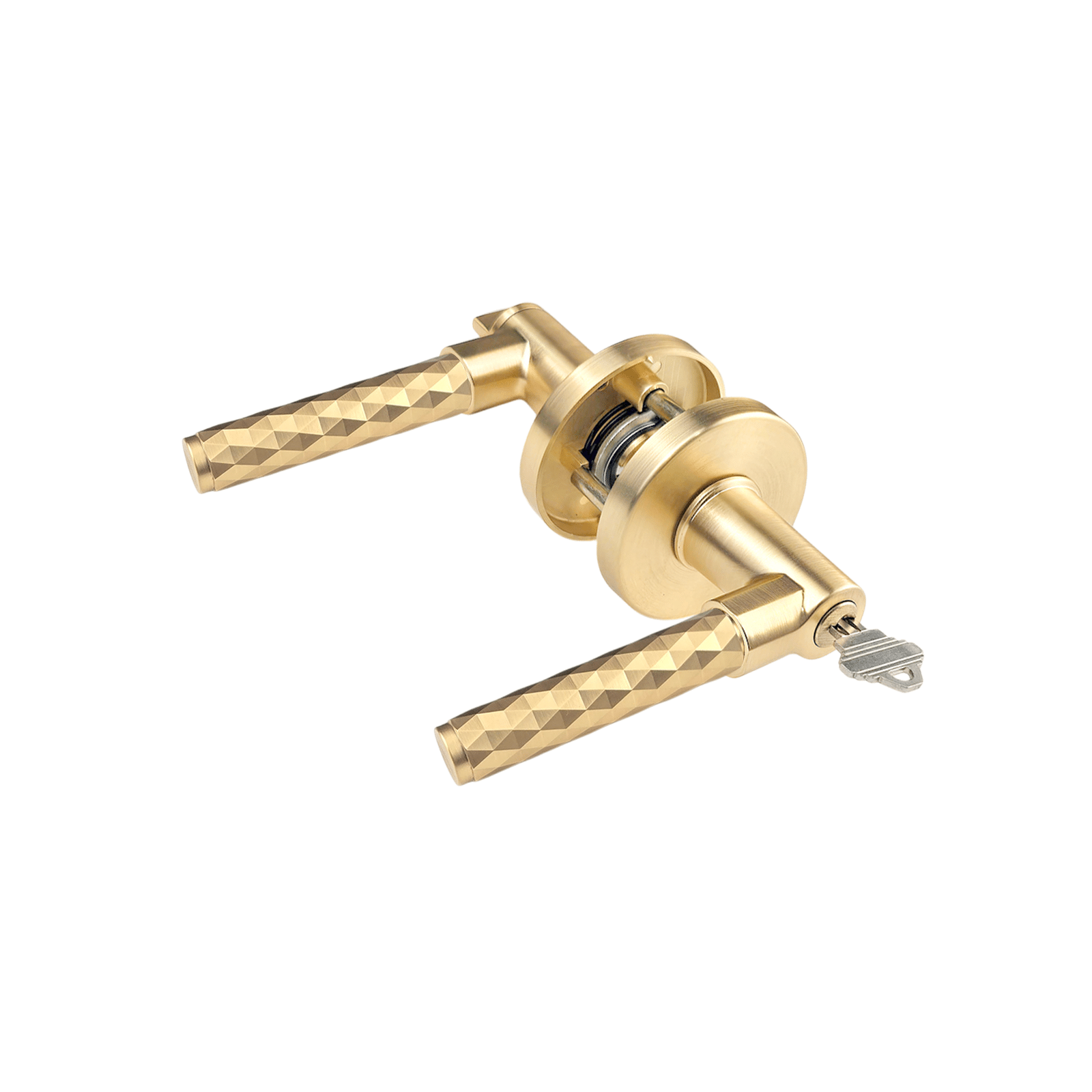 Interior Door Handle - DYANA ( Diamond Design) Round