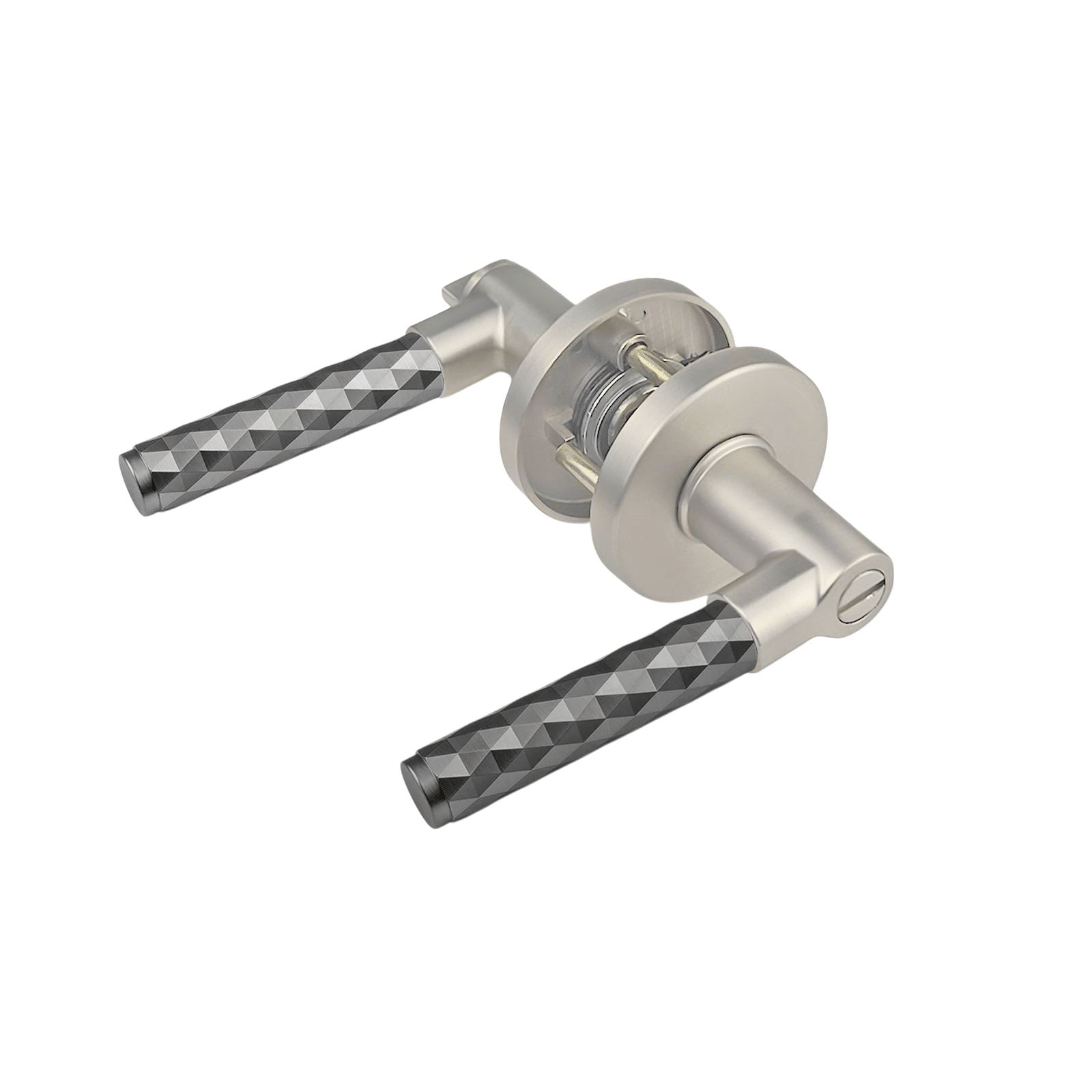 Interior Door Handle - DYANA ( Diamond Design) Round