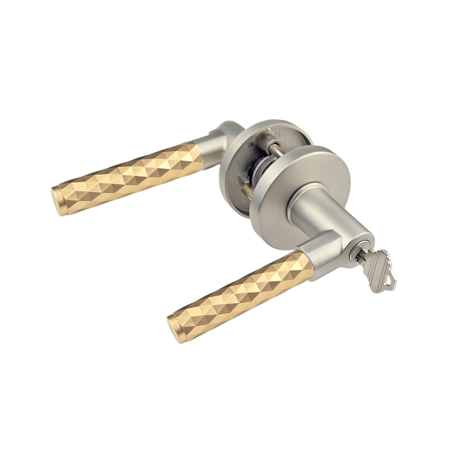 Interior Door Handle - DYANA ( Diamond Design) Round