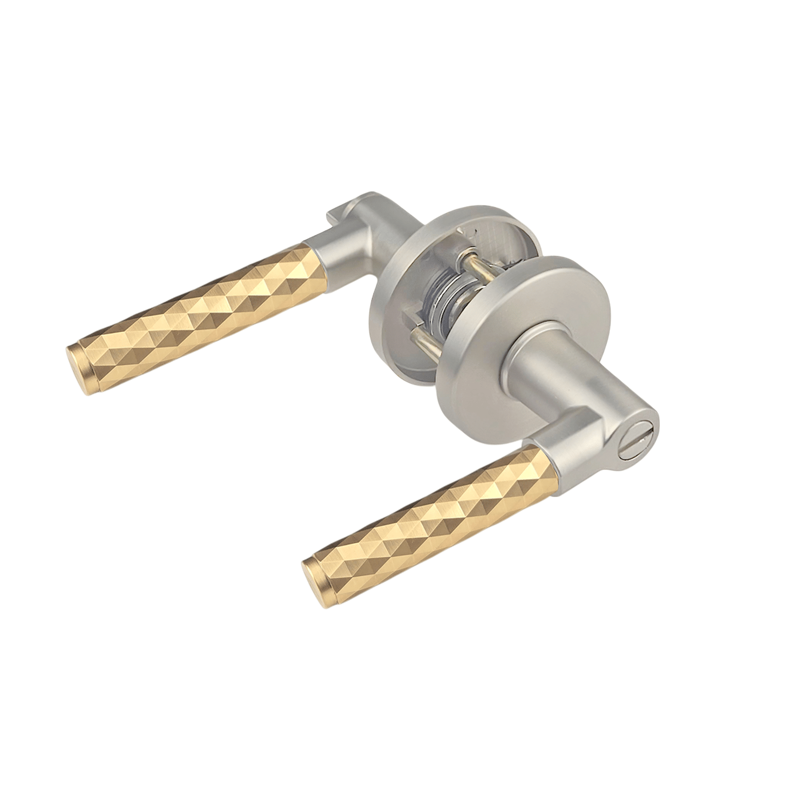 Interior Door Handle - DYANA ( Diamond Design) Round