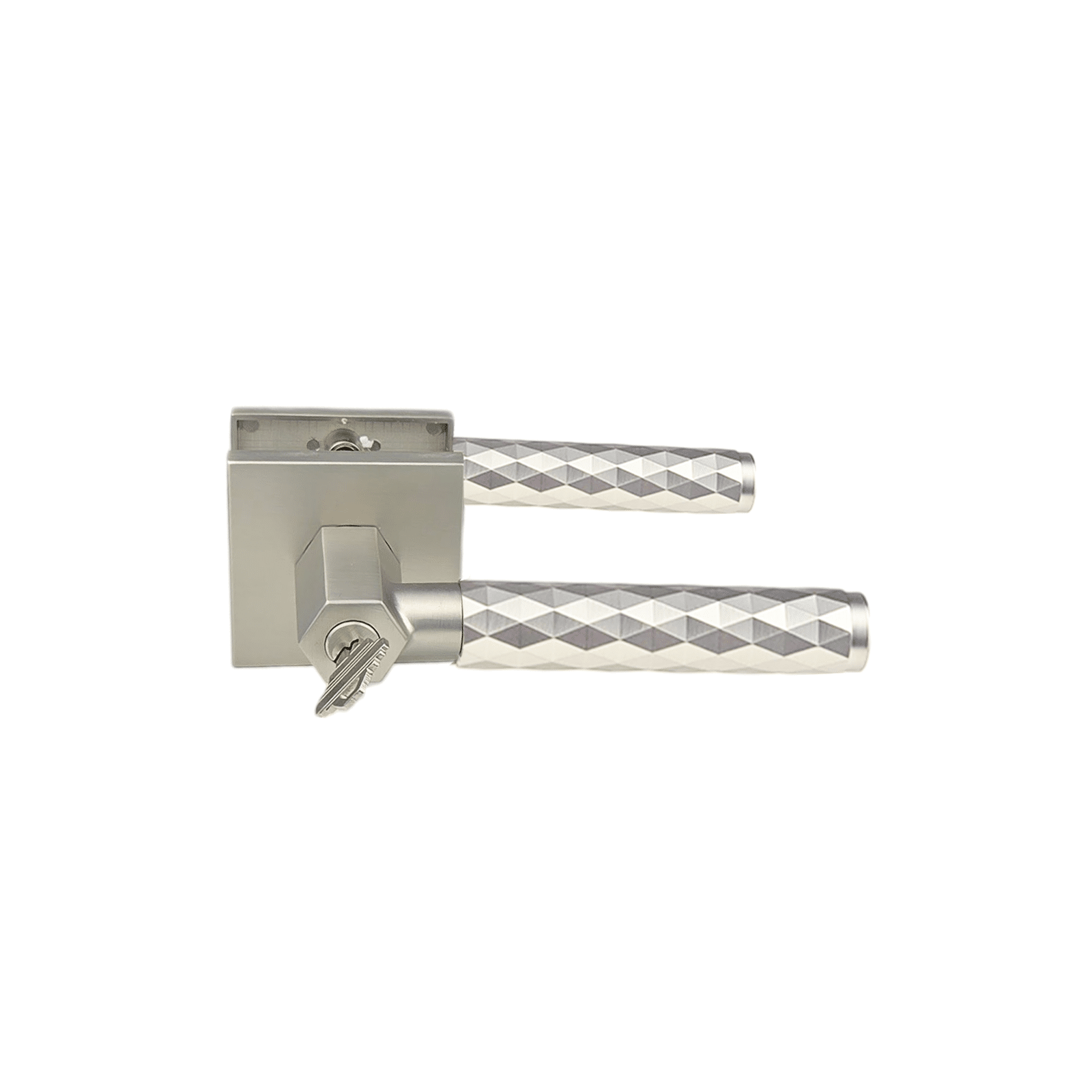 Interior Door Handle – DYANA ( Diamond Design) Square