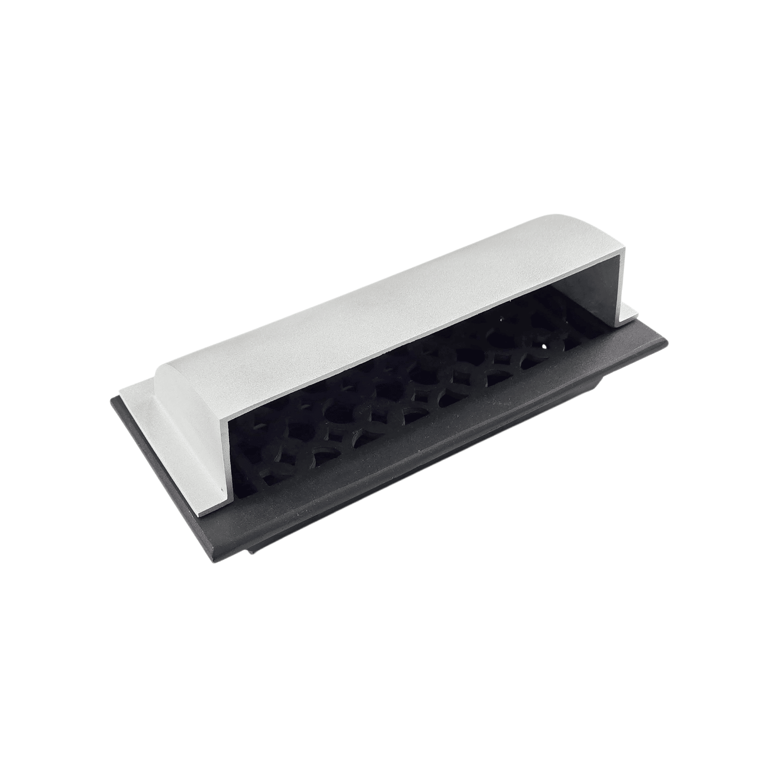 Metal Floor Vent Air Deflector 8"x14"- Cast Aluminum HVAC Diverter fits on 8"x14" Vents. Heavy - duty Vent Cover for Vents Under Furniture, Beds, Sofas, or Curtains - Dome Design
