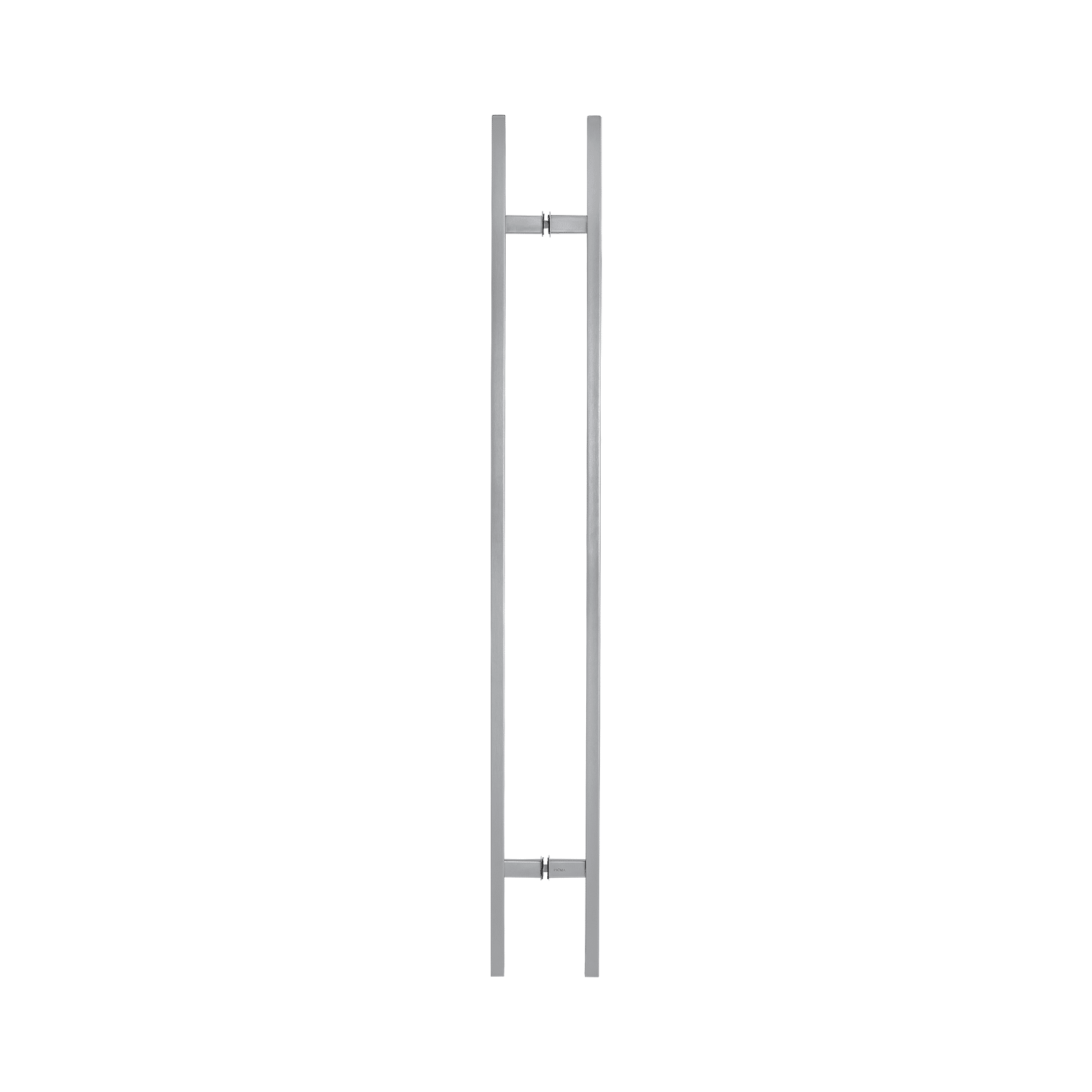 Poignée de porte d'entrée dos à dos de 91 cm (36 po) – Modèle rectangulaire « H », style échelle moderne | Acier inoxydable 304 de qualité supérieure | Finition brossée satinée