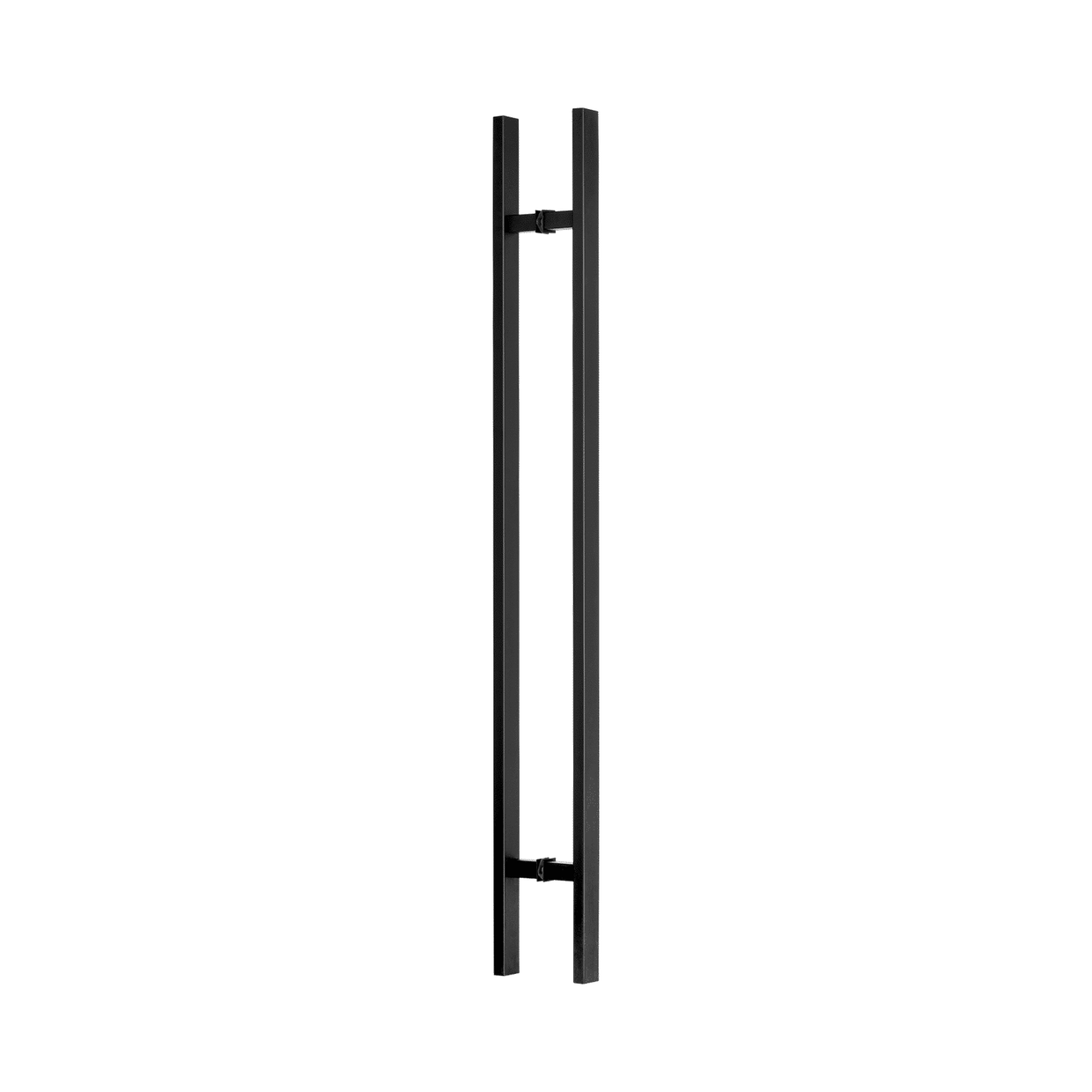 Door Pull Handle Rectangle ‘H’ Type - 48” Black | Prima Decorative ...