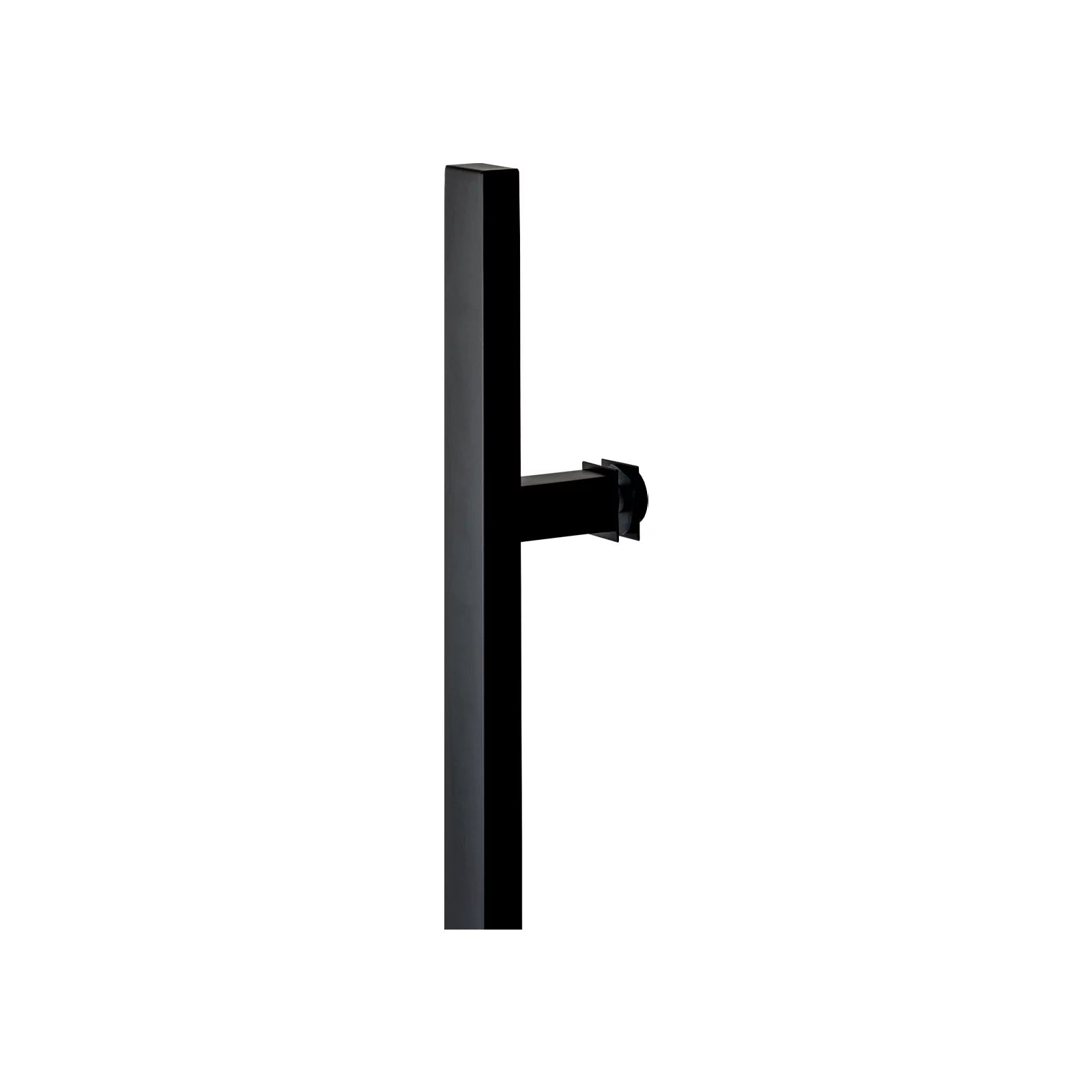 Poignée de porte d'entrée rectangulaire simple face de 45,7 cm (18 po) – Acier inoxydable 304 de qualité supérieure | Finition noir mat