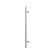 Poignée de porte d'entrée rectangulaire simple face de 45,7 cm (18 po) – Acier inoxydable 304 de qualité supérieure | Finition brossée satinée