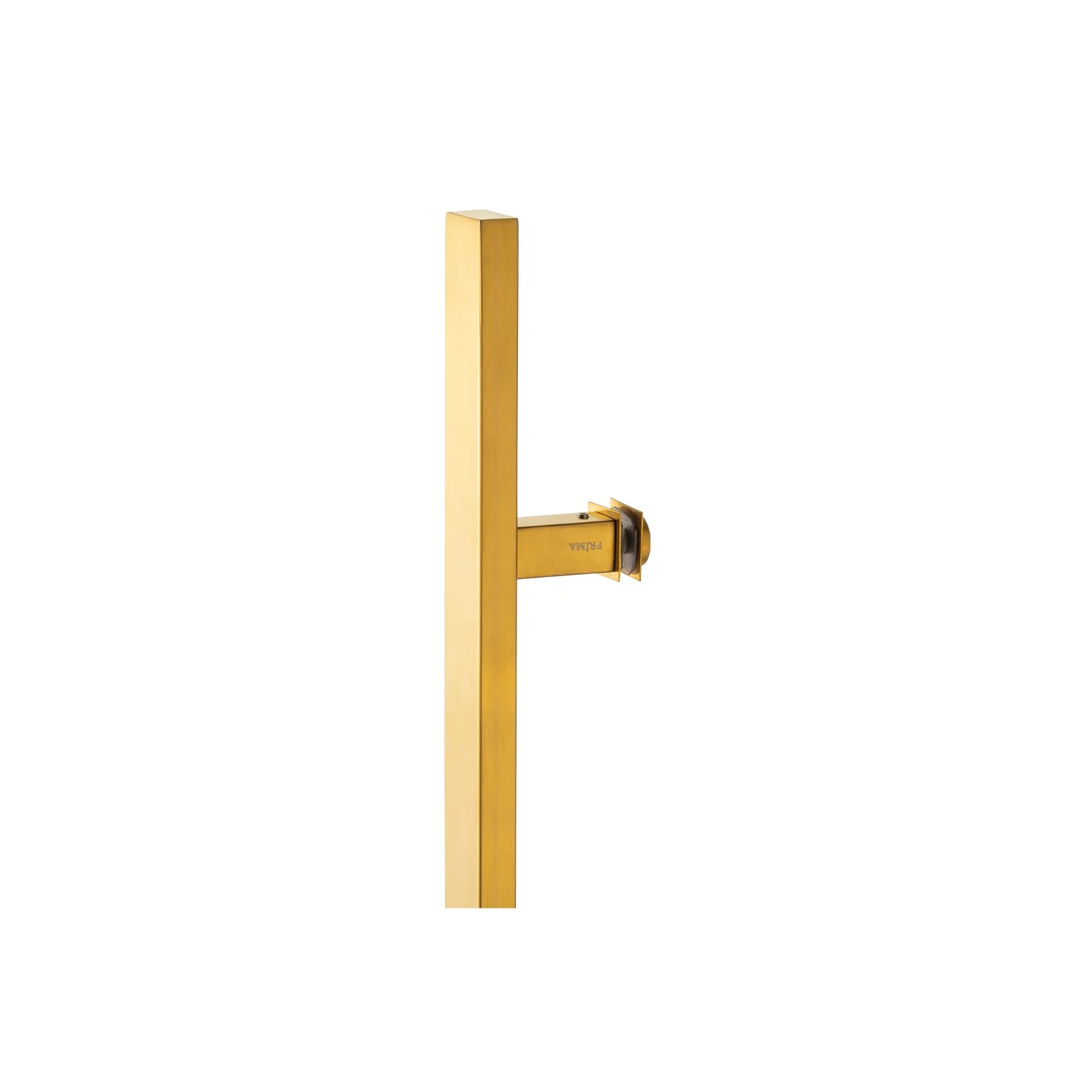 Poignée de porte d'entrée rectangulaire simple face de 24 po – Acier inoxydable 304 de qualité supérieure | Finition PVD or 