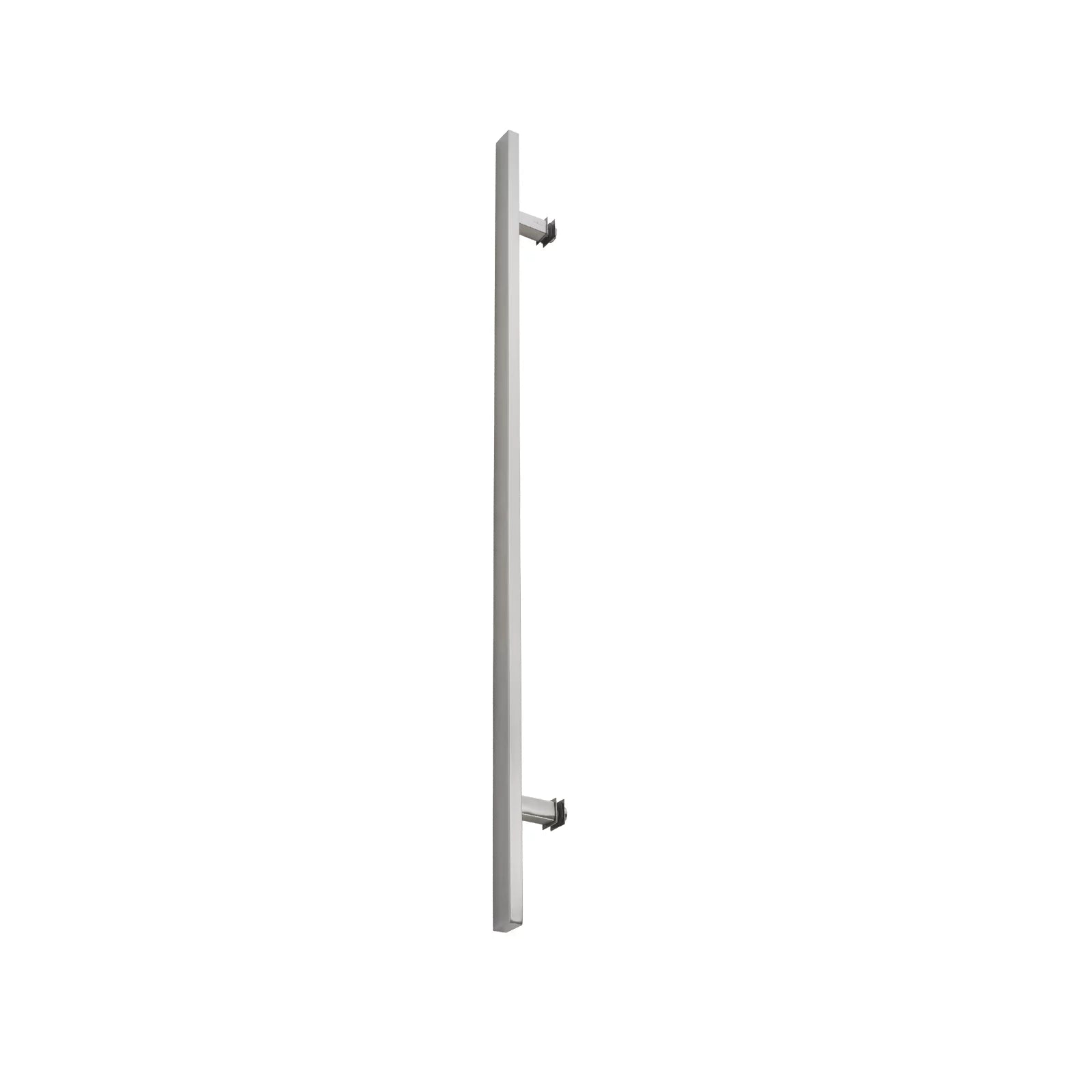 Poignée de porte d'entrée rectangulaire simple face de 24 po – Acier inoxydable 304 de qualité supérieure | Finition brossée satinée 