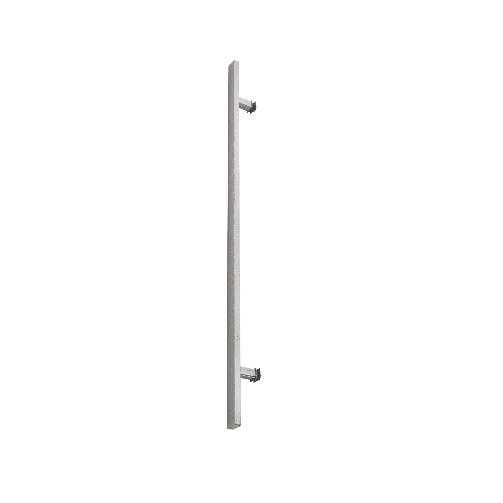 Poignée de porte d'entrée rectangulaire simple face de 48 po – Acier inoxydable 304 de qualité supérieure | Finition brossée satinée
