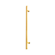 Poignée de porte d'entrée rectangulaire simple face de 60 po – Acier inoxydable 304 de qualité supérieure | Finition PVD or 