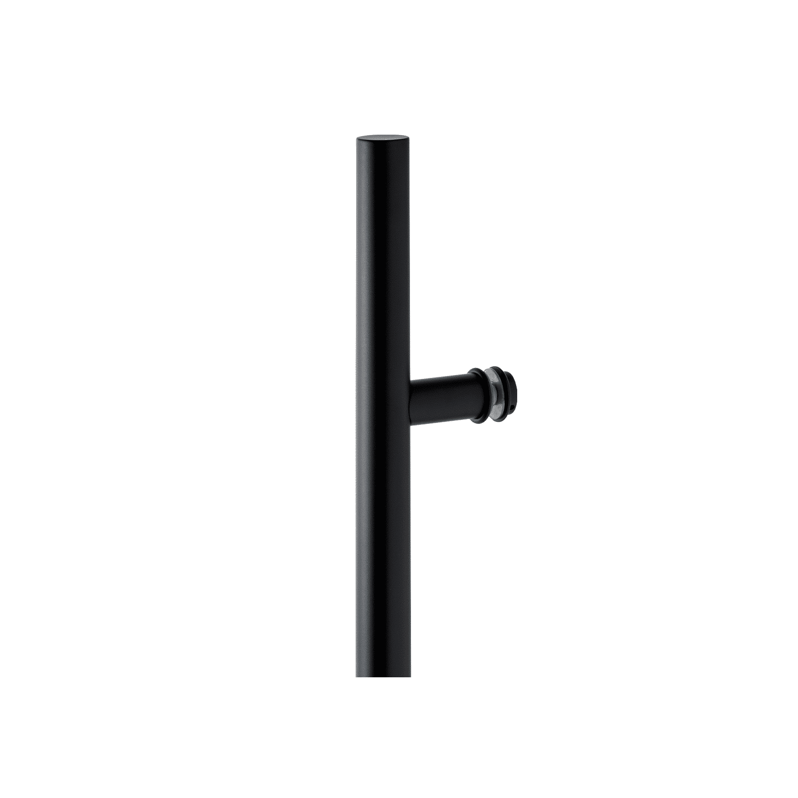 Poignée de porte d'entrée ronde simple face de 18 po - Acier inoxydable 304 de qualité supérieure