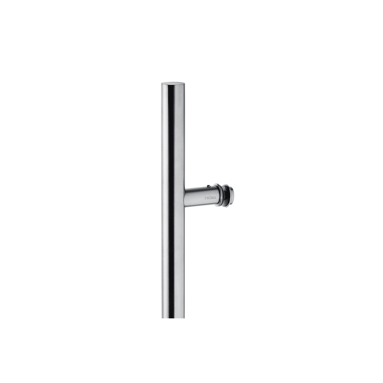 Poignée de porte d'entrée ronde simple face de 18 po - Acier inoxydable 304 de qualité supérieure