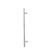 Poignée de porte d'entrée ronde simple face de 18 po - Acier inoxydable 304 de qualité supérieure