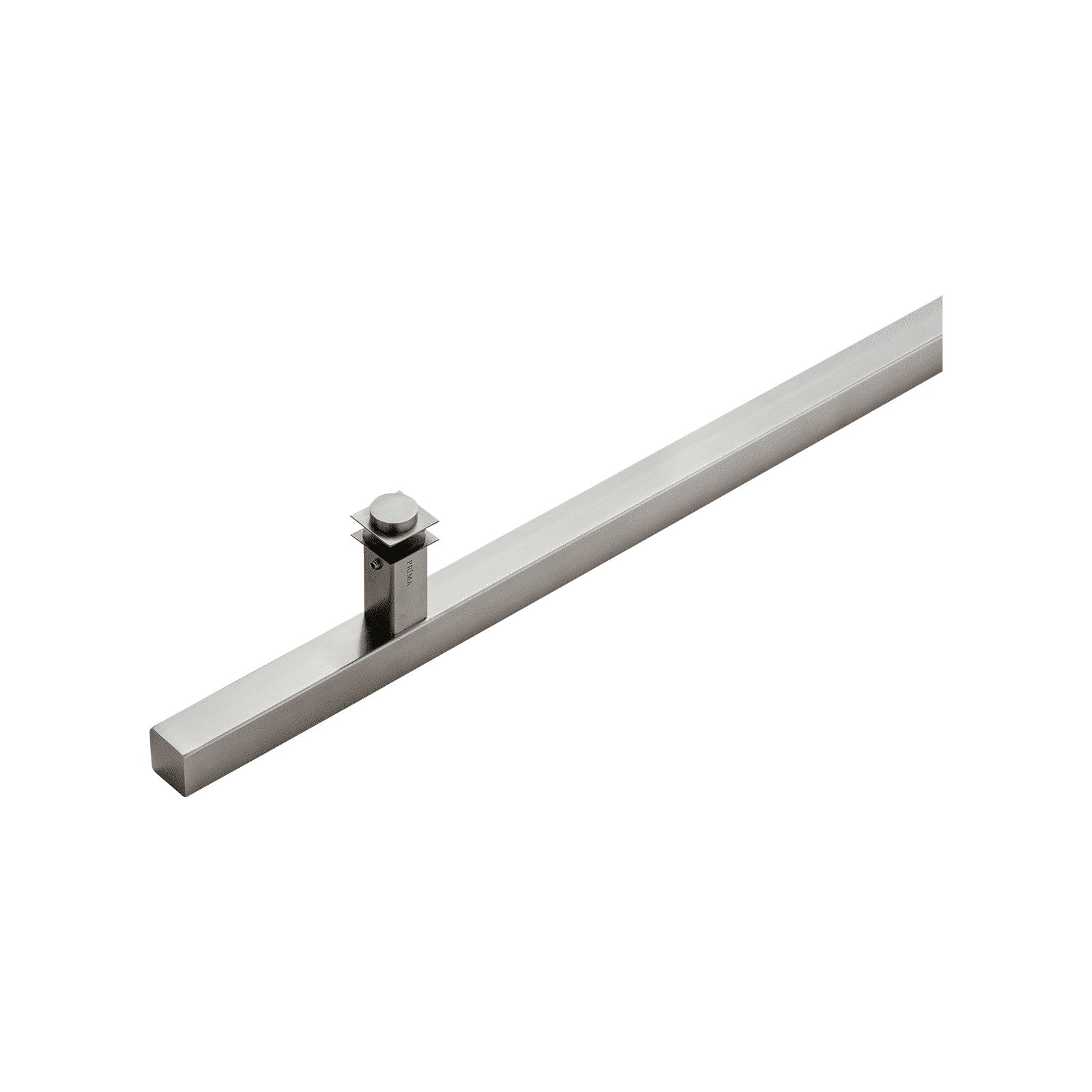 Poignée de porte d'entrée carrée simple face de 45,7 cm (18 po) – Acier inoxydable 304 de qualité supérieure | Finition brossée satinée