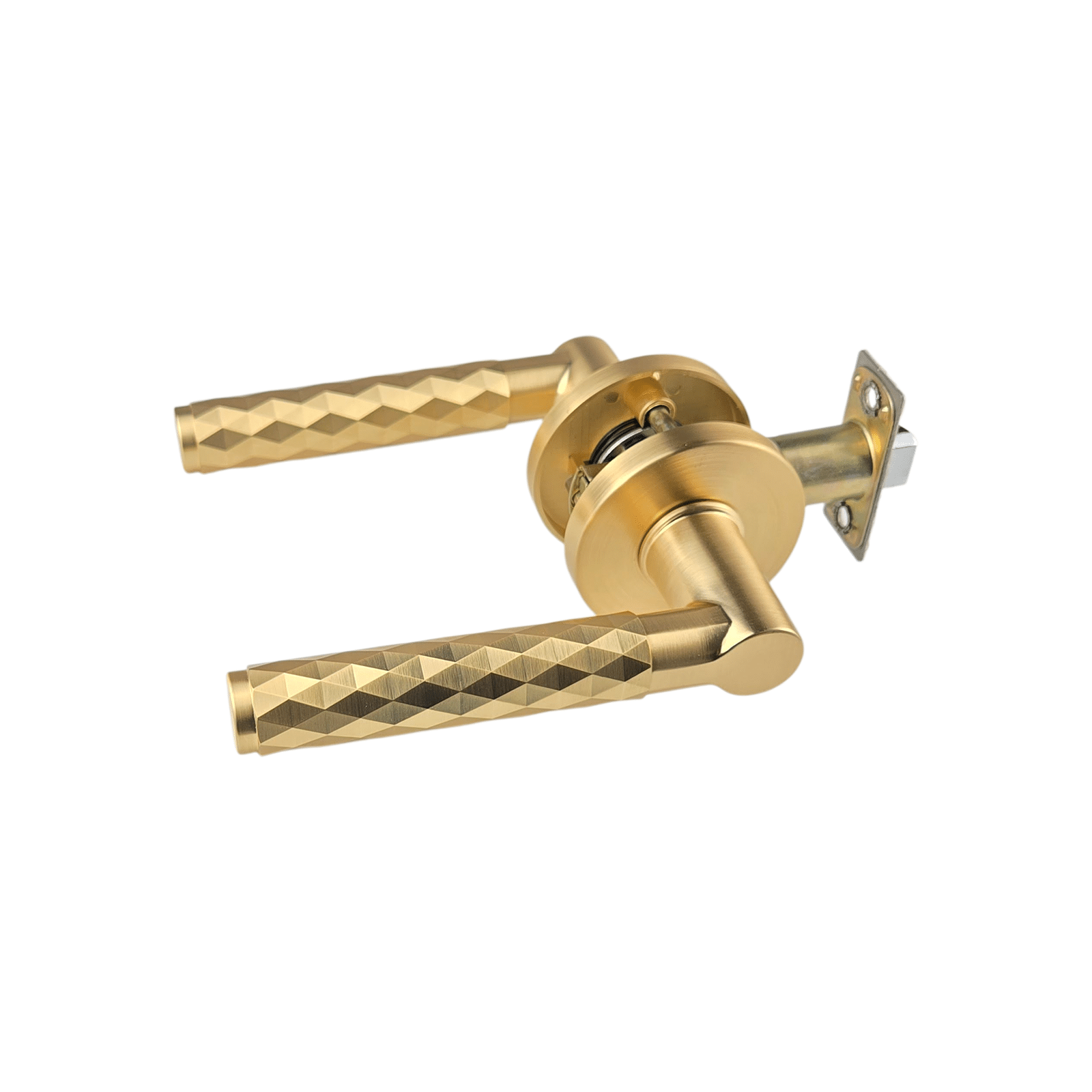 interior door handle dyana ( diamond design) round